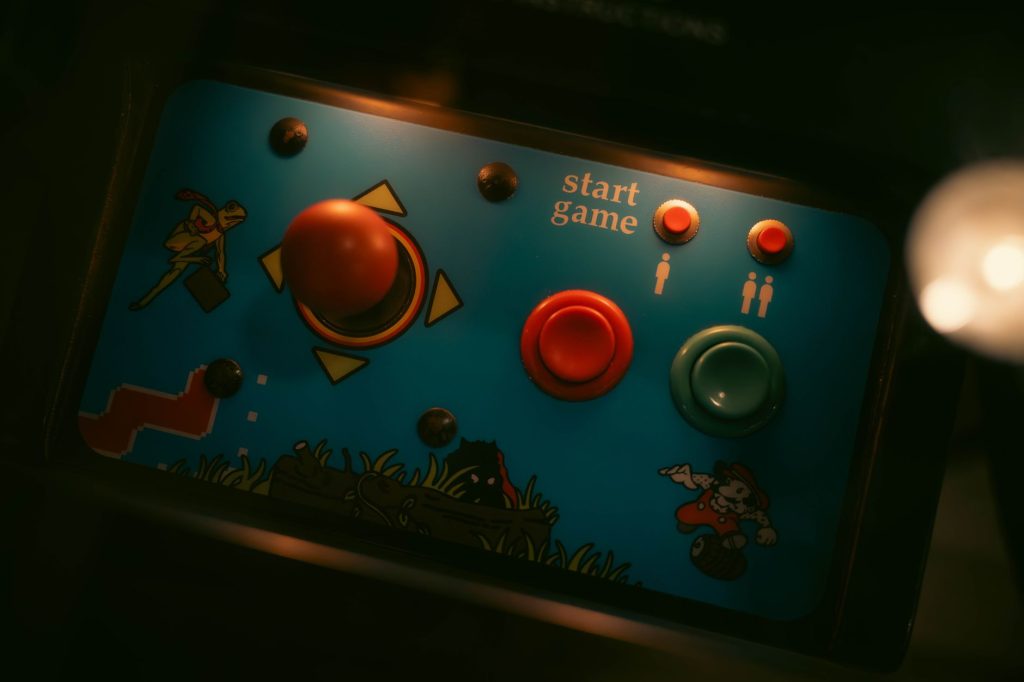 Bulles colorées typiques d’un jeu de bubble shooter