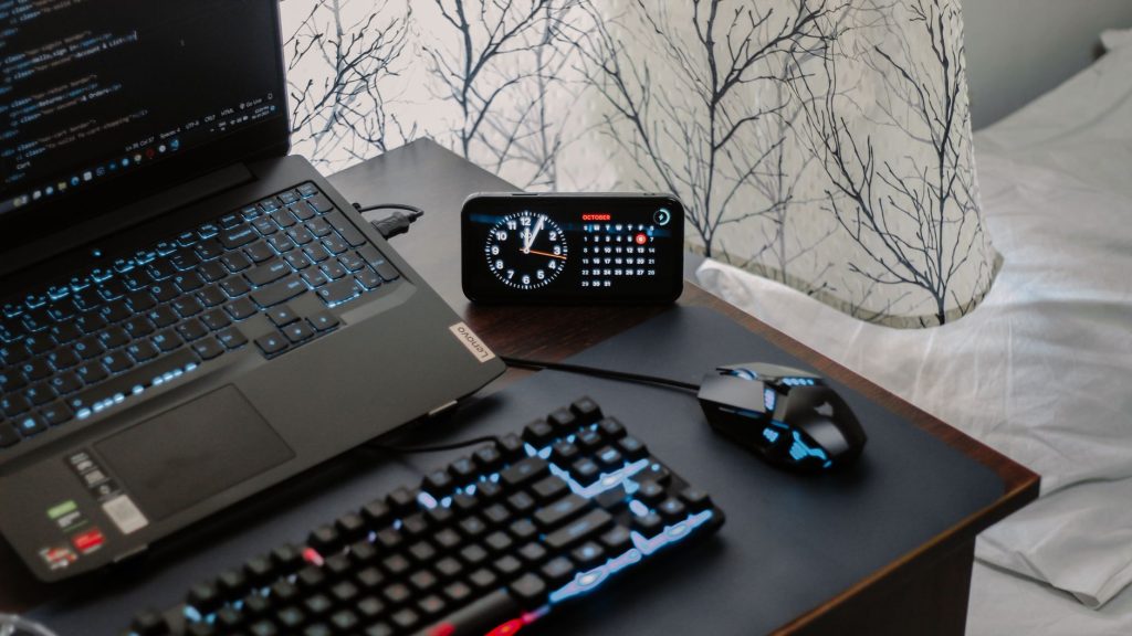 PC portable affichant un contenu en haute résolution
